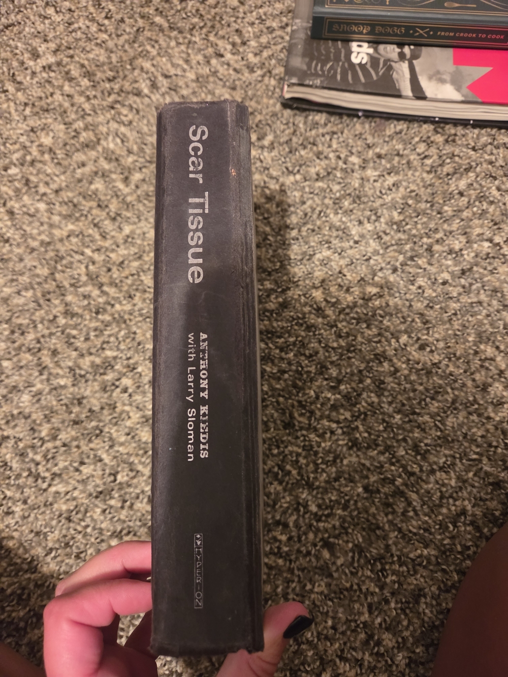 Scar Tissue Hardcover Book - Black Spine